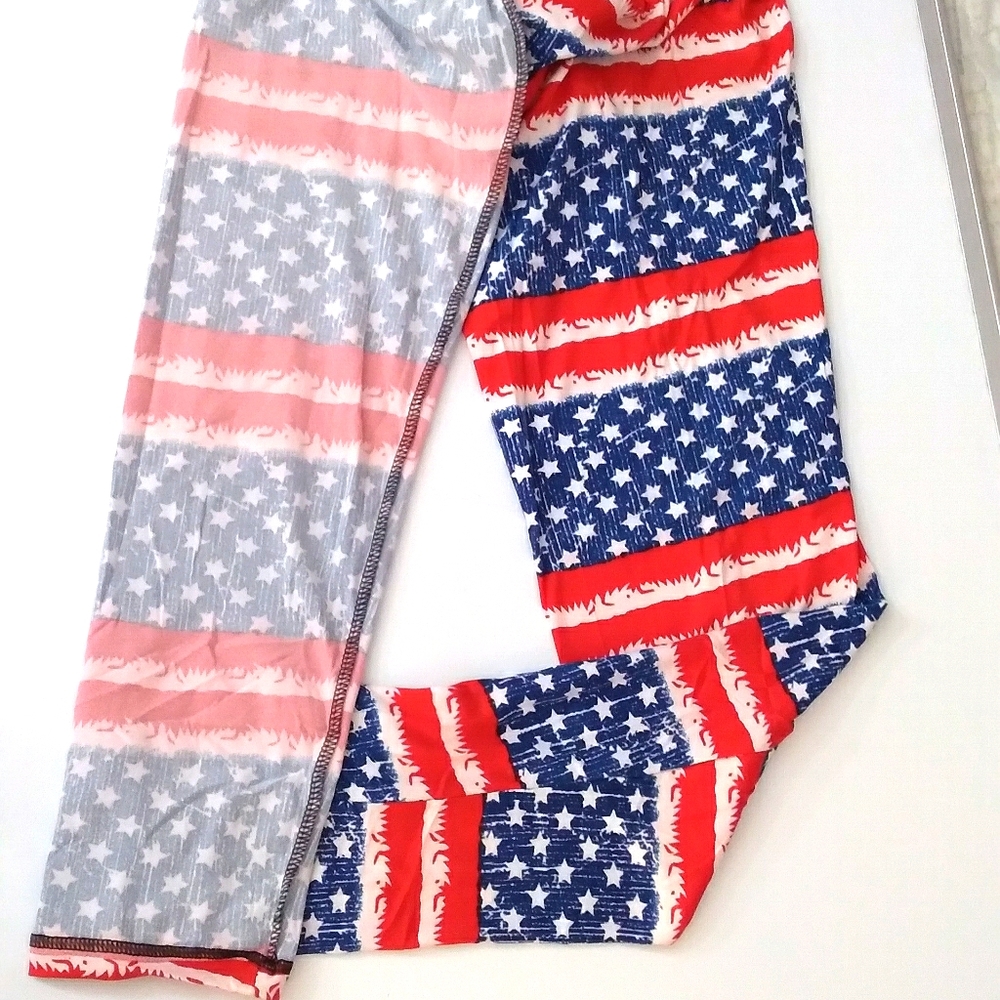 NEW Multi-color leggings, stretchy, comfortable.
